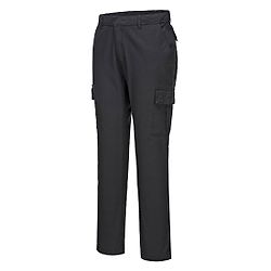 Pantalon combat Slim Stretch Noir Short XS - FR(36) - UK(28) image