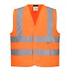 Gilet Hi-Vis Enfants 4 bandes Orange image 0